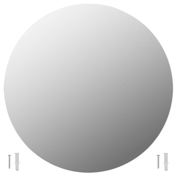 Specchi da Parete 2 pz 60 cm in Vetro Circolari