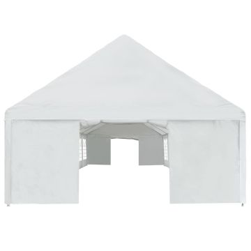 Tendone per Feste in PE 5x8 m Bianco