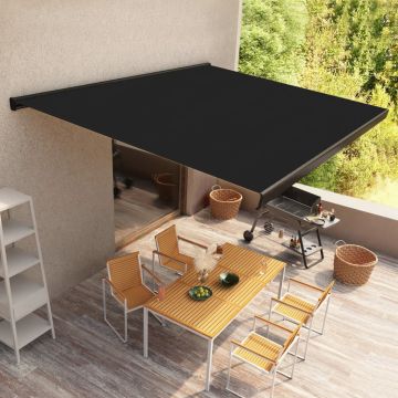 Tenda a Cassonetto Motorizzata 300x250 cm Antracite