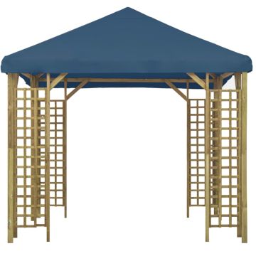 Gazebo 3x3 m Blu