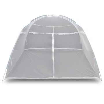 Tenda da Campeggio 200x120x130 cm in Fibra di Vetro Bianca