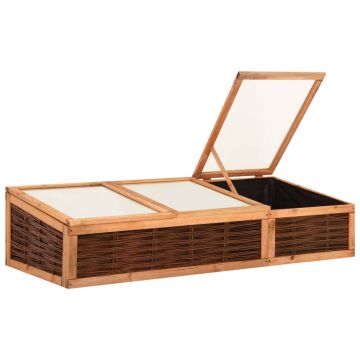 Serra 180x80x45 cm in Legno Massello di Pino e Salice