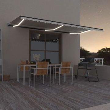 Tenda retrattile Crema 600 × 350 cm Poliestere