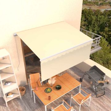 Tenda retrattile Crema 3 x 2,5 m Poliestere