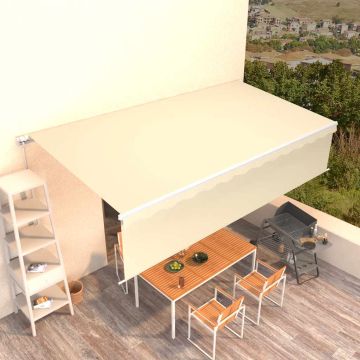 Tenda retrattile Crema Poliestere