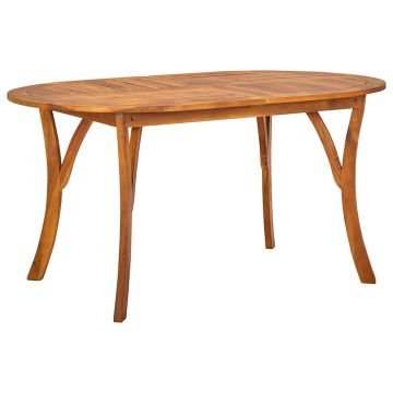 Set da Pranzo per Giardino 7 pz Grigio