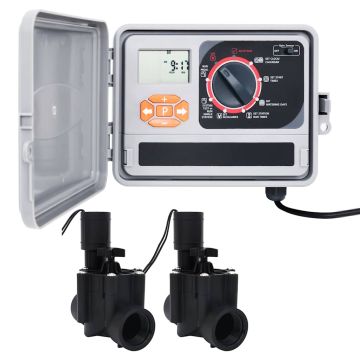 Sistema di Controllo Irrigazione da Giardino a 6 Elettrovalvole