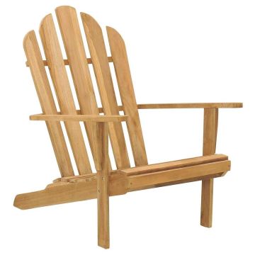 Sedie Adirondack 2 pz in Legno Massello di Teak