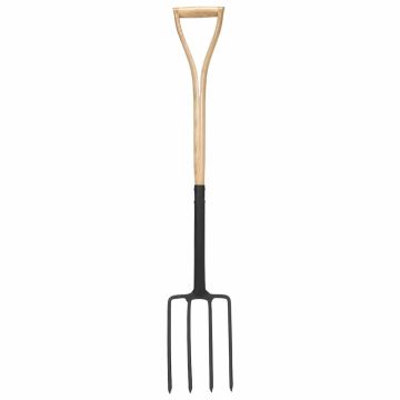 Set Attrezzi Giardinaggio 4pz Impugnatura YD Acciaio e Frassino