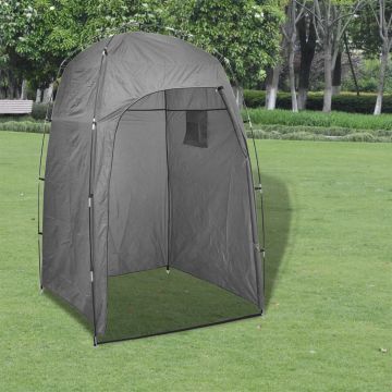 Toilette Portatile da Campeggio con Tenda 10+10 L