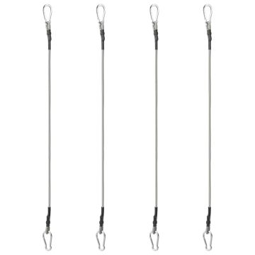 Corde con Moschettone 4 pz Gomma