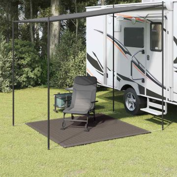 Tappeto da Tenda 200x200 cm Antracite