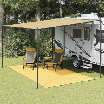 Tappeto da Tenda 200x400 cm Beige