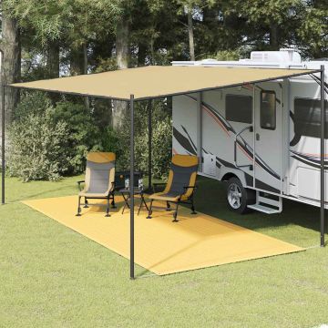 Tappeto da Tenda 250x550 cm Beige