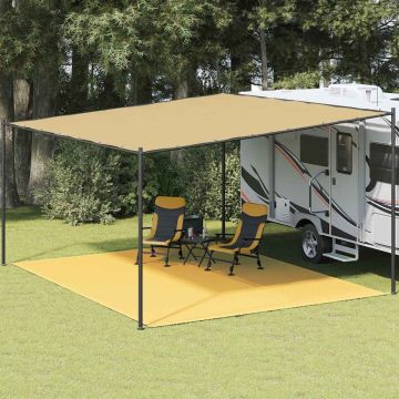 Tappeto da Tenda 400x500 cm Beige