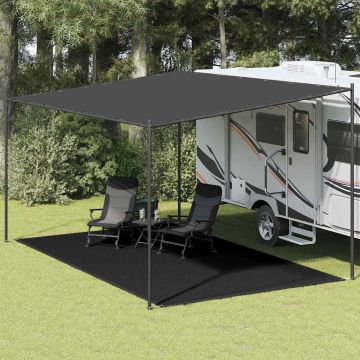 Tappeto da Tenda 300x500 cm Nero