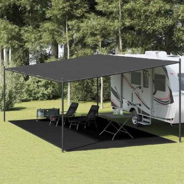 Tappeto da Tenda 400x600 cm Nero