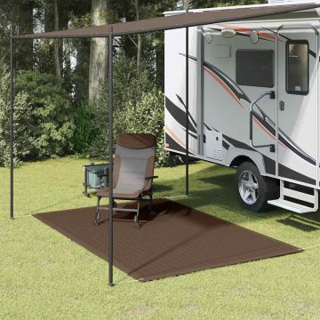 Tappeto da Tenda 250x300 cm Marrone