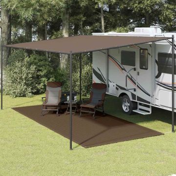 Tappeto da Tenda 250x600 cm Marrone