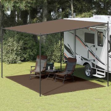 Tappeto da Tenda 300x400 cm Marrone