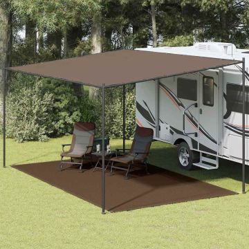 Tappeto da Tenda 300x500 cm Marrone