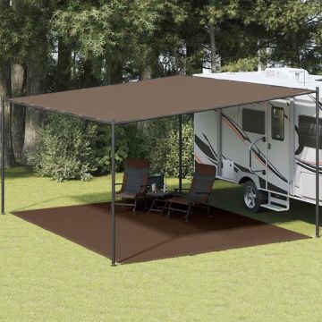Tappeto da Tenda 400x500 cm Marrone