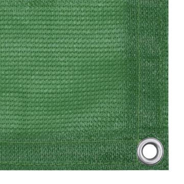 Schermo Frangivista per Balcone Verde Chiaro 75x500 cm in HDPE
