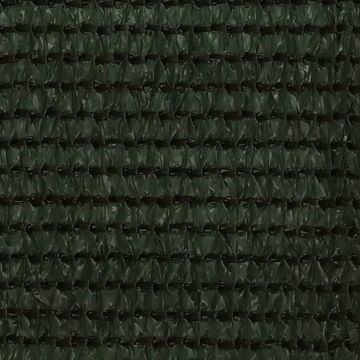 Schermo Frangivista per Balcone Verde Scuro 75x600 cm in HDPE