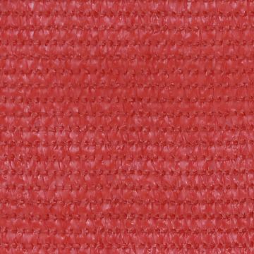 Schermo Frangivista per Balcone Rosso 90x500 cm in HDPE