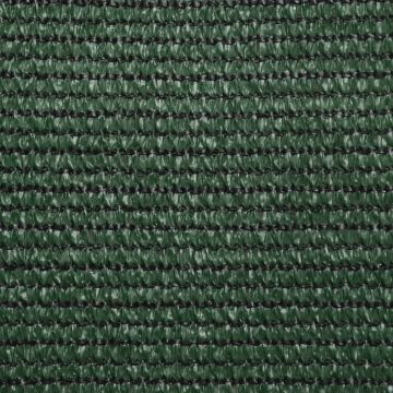 Vela Parasole 160 g/m² Verde Scuro 5x5x5 m in HDPE