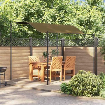 Tendalino Parasole 3x2,4 m Grigio Talpa 180 g/m²