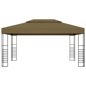 Gazebo 3x4 m Grigio Talpa 180 g/m²