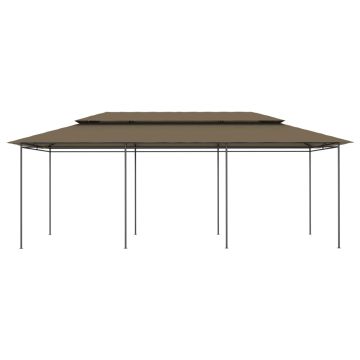 Gazebo 600x298x270 cm Grigio Talpa 180 g/m²