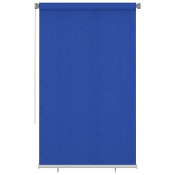 Tenda a Rullo per Esterni 145(L)x230(A) cm Blu HDPE