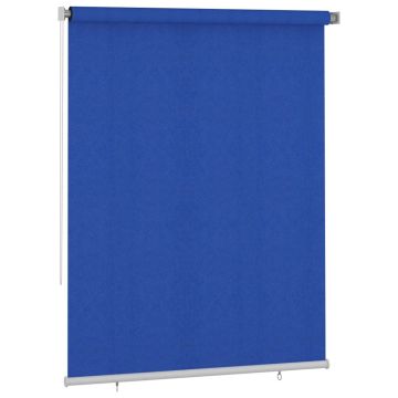 Tenda a Rullo per Esterni 185(L)x230(A) cm Blu HDPE