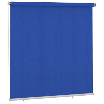 Tenda a Rullo per Esterni 225(L)x230(A) cm Blu HDPE