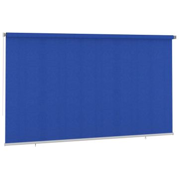 Tenda a Rullo per Esterni 405(L)x230(A) cm Blu HDPE