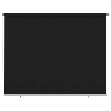 Tenda a Rullo per Esterni 305(L)x230(A) cm nera