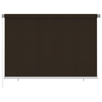 Tenda a Rullo per Esterni 225(L)x140(A) cm Marrone