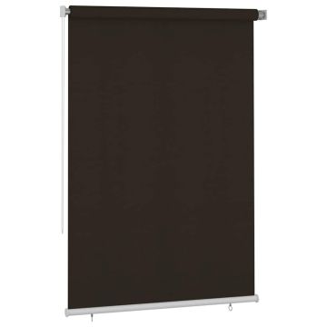 Tenda a Rullo per Esterni 165(L)x230(A) cm Marrone HDPE