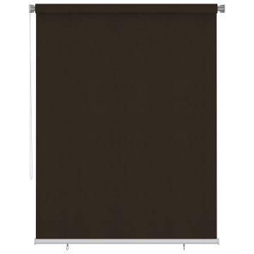 Tenda a Rullo per Esterni 185(L)x230(A) cm Marrone