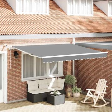 Struttura della tenda Bianco 350 x 250 cm Alluminio