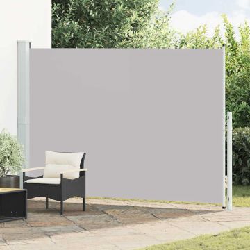 Tenda Laterale Retrattile per Patio 200x314 cm Grigia