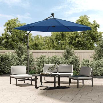 Tessuto di ricambio per ombrellone Blu azzurro 300 cm