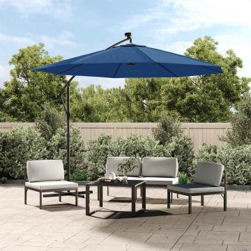 Tessuto di ricambio per ombrellone Blu azzurro 350 cm