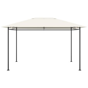 Gazebo 384x281x270 cm Crema 180 g/m²