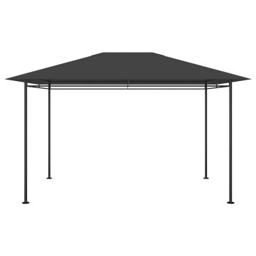 Gazebo 384x281x270 cm Antracite 180 g/m²