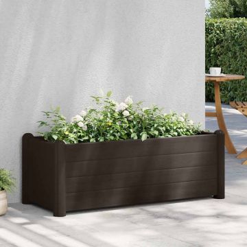 Letto Rialzato da Giardino in PP Moca 100x43x35 cm