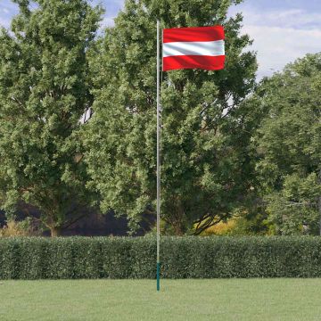 Asta e Bandiera Austria 6,08 m Alluminio