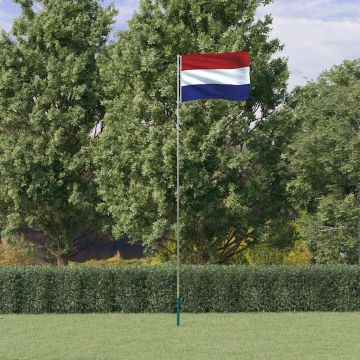 Asta e Bandiera Olanda 5,5 m Alluminio